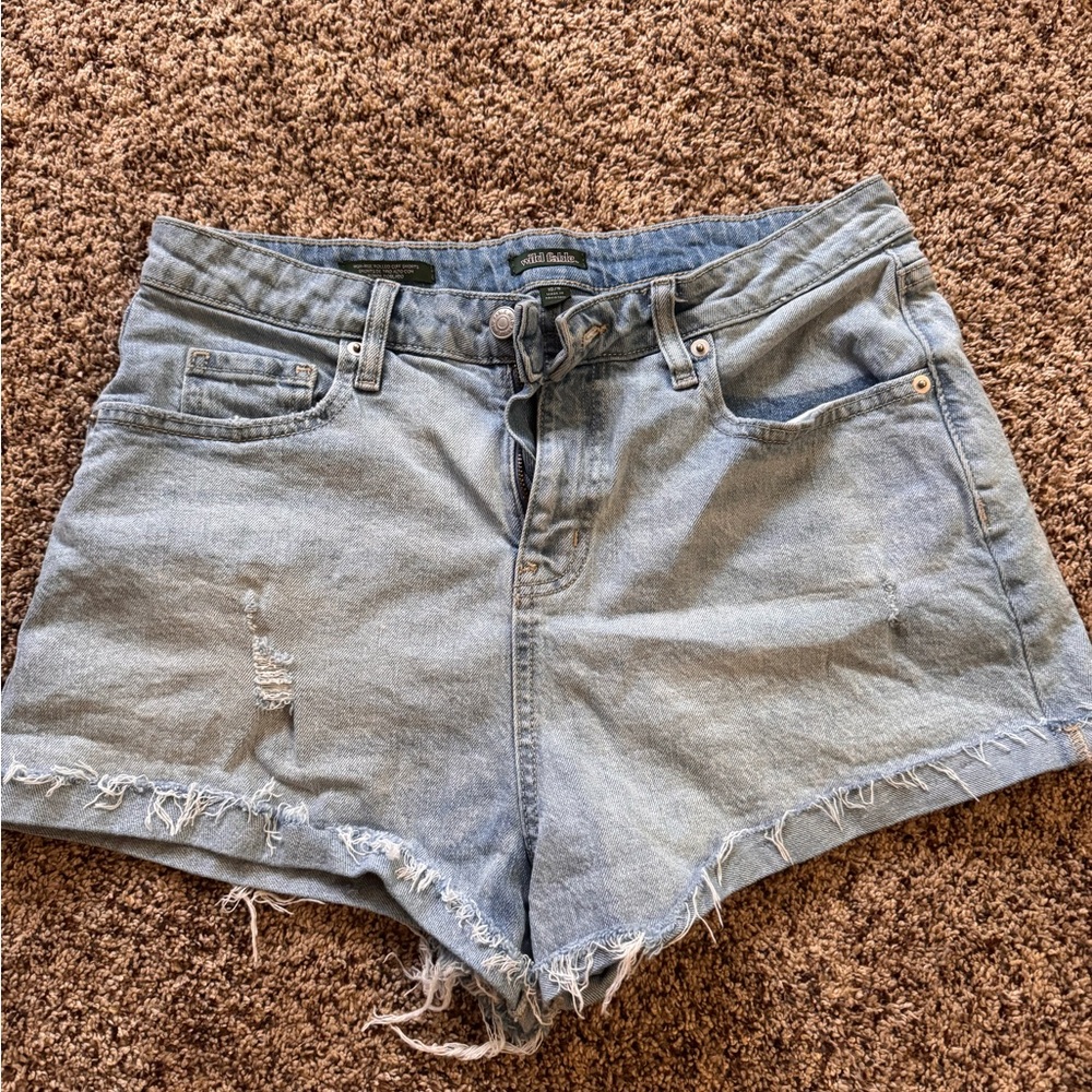 Denim Blue Women's Shorts